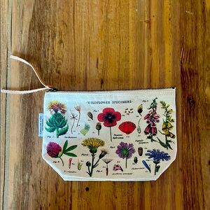 Cavallini & Co. San Francisco wildflower specimens travel bag.